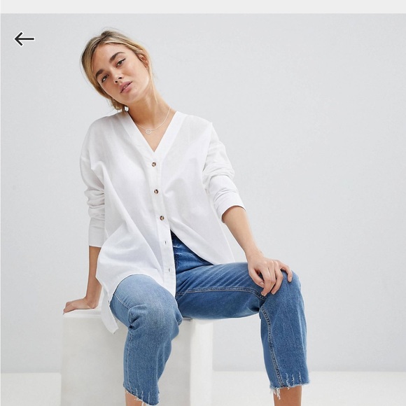 ASOS white button down - Picture 2 of 7